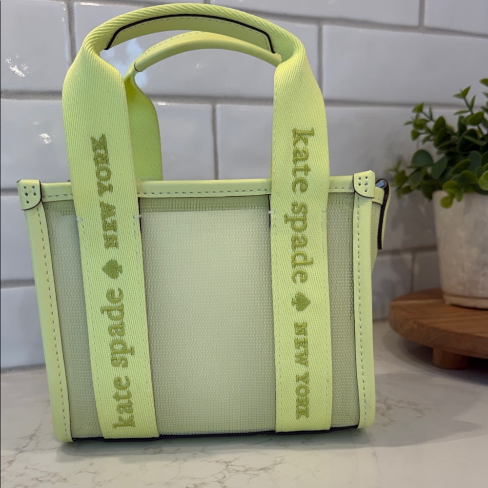 NWT Kate Spade Neon Melon Rind Mini Bag